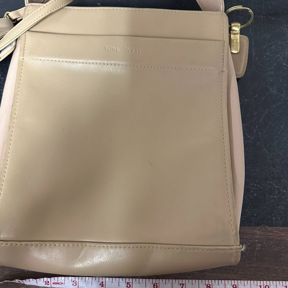 Nine West Creamy Leather Shoulder Bag - Picture 4 of 10